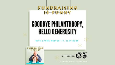 Goodbye philanthropy, Hello generosity 🎉 Goodbye philanthropy, Hello generosity 🎉