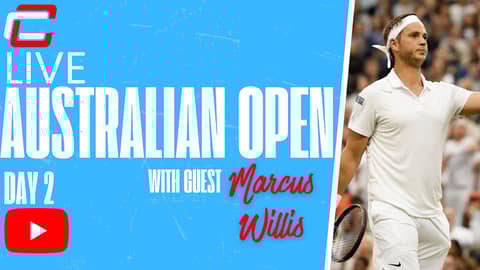 Day 2 Austrialian Open LIVE with Dan Kiernan. w/ ATP Marcus Willis