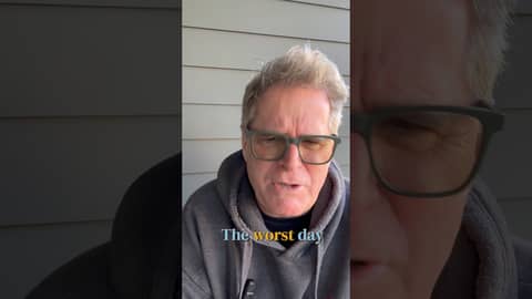 The Worst Day of Your Life Could Be the Best