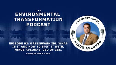 Greenwashing; What is it and how to spot it, with Nikos Avlonas, CEO of CSE
