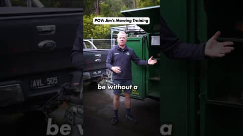 Jim’s Mowing training
