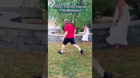 Only in the #midwest would I see this 😂 #jet2holidays #funnyshorts #familytrip