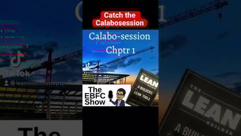 Calabosession on The Lean Builder with Host of TheEBFC Show #shorts Calabosession on The Lean Builder with Host of TheEBFC Show #shorts