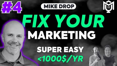 Create Your Podcast : Mike Mills' $1000 Strategy | MikeDrop Episode 4 Create Your Podcast : Mike Mills' $1000 Strategy | MikeDrop Episode 4