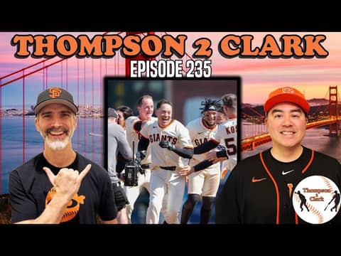 The Giants have the best record in baseball | Giants vs. Yankees this weekend | Thompson 2 Clark