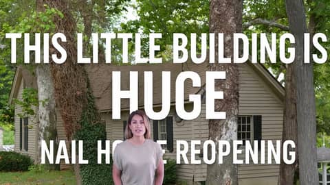 Historic Nail House Reopening in Bridgeton