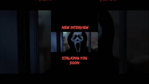 New #movie interview coming at you!!! Don't #scream too loudly...or #ghostface will find you!