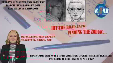 Why did Zodiac Jack write the Dallas Police?
