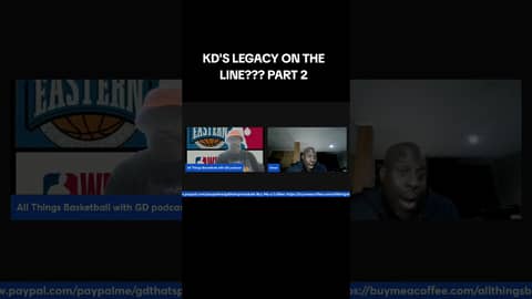 KD'S LEGACY ON THE LINE??? PART 2... #nba #basketball #kevindurant #houstonrockets #podcast