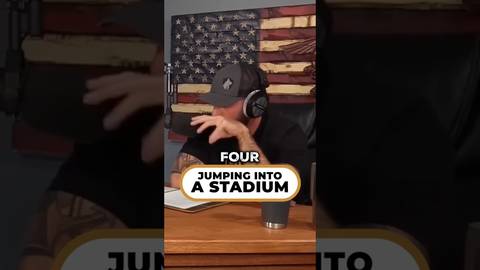 Skydiving Into Stadiums