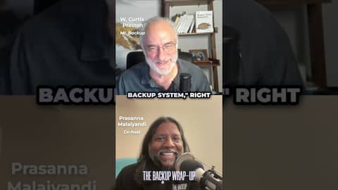 The Time To Secure Your Backups is Now! #shorts The Time To Secure Your Backups is Now! #shorts