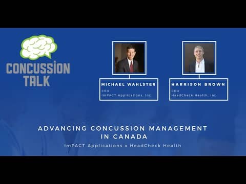Episode 46 – ImPACT Applications and HeadCheck Health (Michael Wahlster & Harrison Brown)