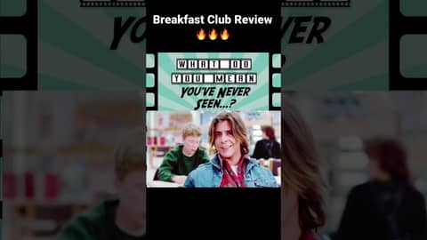 Breakfast Club episode available Monday! #breakfastclub #johnhughes #react #podcast #gay #movie