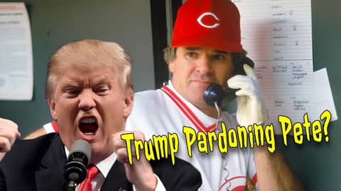 Does Trump Think He Can Pardon Pete Rose From the Ineligible List?! 😂 Does Trump Think He Can Pardon Pete Rose From the Ineligible List?! 😂