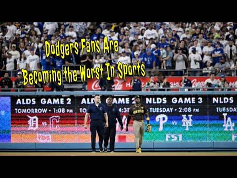 Dodgers Fans Are Becoming the Worst In Sports Dodgers Fans Are Becoming the Worst In Sports