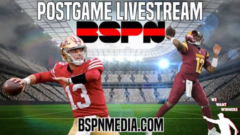 49ers Vs. Commanders New Year's Eve Postgame Livestream | We Want Winners 49ers Vs. Commanders New Year's Eve Postgame Livestream | We Want Winners
