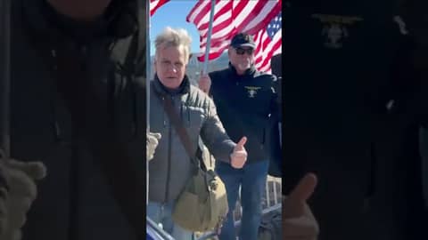 Veterans Outside The Capitol in Support for Pete Hegseth for Secretary of Defense