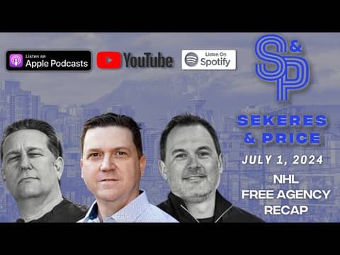 #Canucks sign DeBrusk, Heinen, Sherwood & Forbort in free agency - Sekeres & Price LIVE