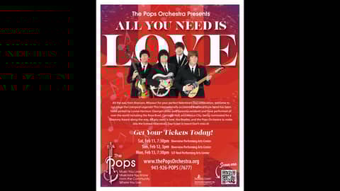 Robyn Bell, The Pops, and the Liverpool Legends: All You Need is Love Highlight Reel