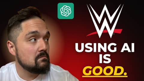 WWE Using AI to Create Stories is GOOD WWE Using AI to Create Stories is GOOD