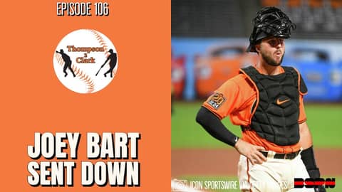 Giants vs. Dodgers, Joey Bart sent down | Thompson 2 Clark