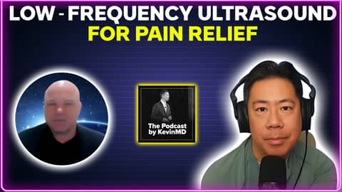 Low-frequency ultrasound for pain relief