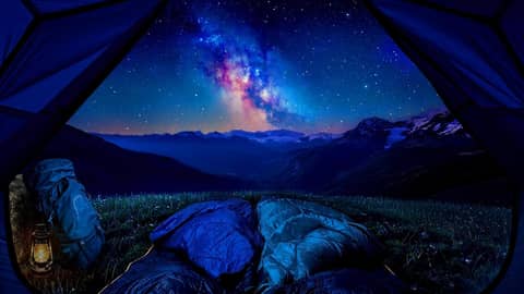 Fall Asleep to White Noise Under the Stars!
