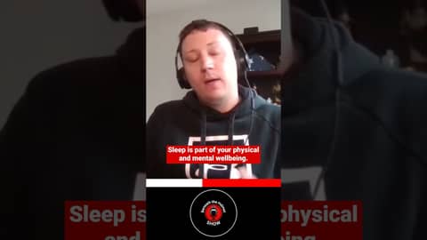 Why is sleep part of your Mental and Physical Health?  #firefighter #mentalhealth #podcast
