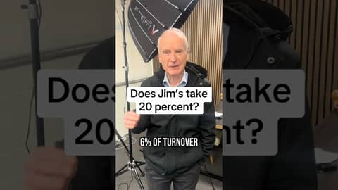 Does Jim’s take a percentage? #jimsgroup #franchise #franchising #jimsmowing