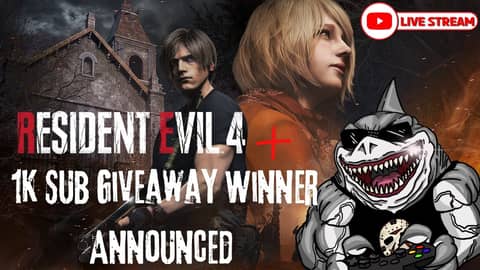 Resident Evil 4 Remaster + 1K Sub Giveaway Winner Announced Resident Evil 4 Remaster + 1K Sub Giveaway Winner Announced