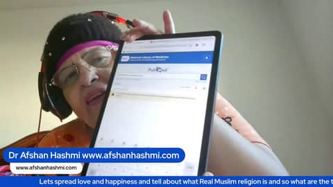 Why are my &my dad's(Abbu's)  research papers not coming up in the PubMed search by Dr.Afshan Hashmi