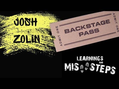 Josh Zolin Backstage Pass