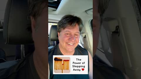 The Power of Stepping Away! The Power of Stepping Away!