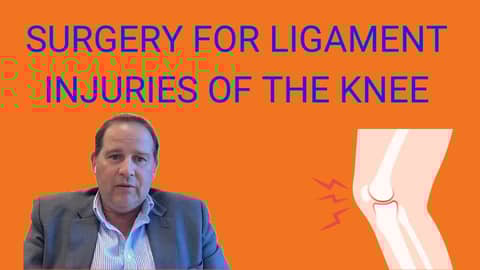 Knee Ligament Injury: Anterior Cruciate Ligament Surgery Knee Ligament Injury: Anterior Cruciate Ligament Surgery