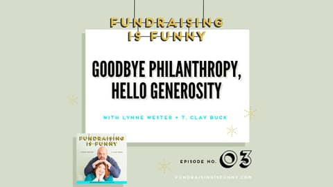 Goodbye philanthropy, Hello generosity 🎉