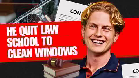 He Quit Law School to Clean Windows — Now Makes $90,000/Month with Jim’s Group