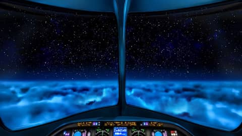 Airplane White Noise for Sleeping | Relaxing Airplane Sounds Live Stream