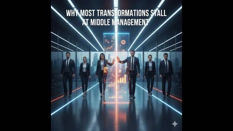 Why Most Transformations Stall at Middle Management