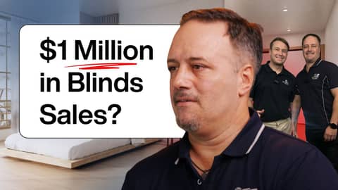 $1 Million in Blinds Sales? Here’s How Alan Did It