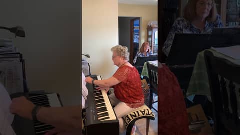"Yesterday" - (from the Beatles) played by Linda and Shelby Wagner. May 18, 2021