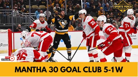 Penguins Flying over the Detroit Red Wings 5-1