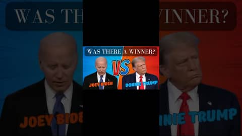 Was there a winner tonight? #trump2024 #biden2024 #trump #biden #presidentialdebate