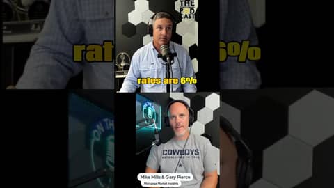 Rate are high, but when they come down, prices will skyrocket! #realestate #mortgage #podcast