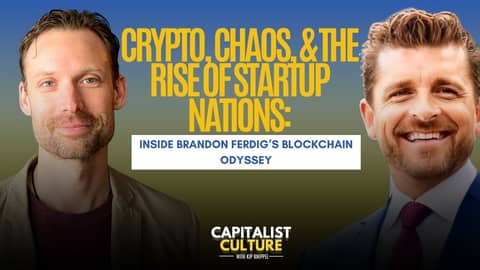 Crypto, Chaos, & the Rise of Startup Nations: Inside Brandon Ferdig’s Blockchain Odyssey Crypto, Chaos, & the Rise of Startup Nations: Inside Brandon Ferdig’s Blockchain Odyssey