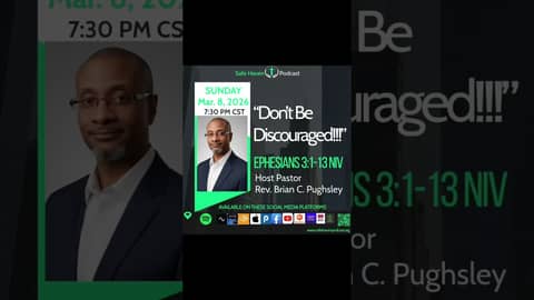 Safe Haven Podcast For Sunday March 8, 2026