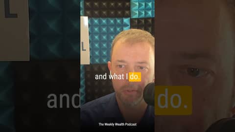 A clip from episode 201 #weeklywealthpodcast #personalfinancepodcast #podcast#episode201