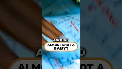 He Aimed… Then Realized It Was A Baby #military #warstory #shorts