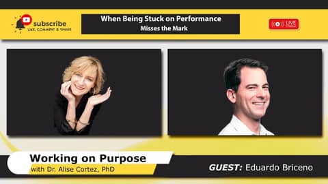 When Being Stuck on Performance Misses the Mark (Working on Purpose) When Being Stuck on Performance Misses the Mark (Working on Purpose)