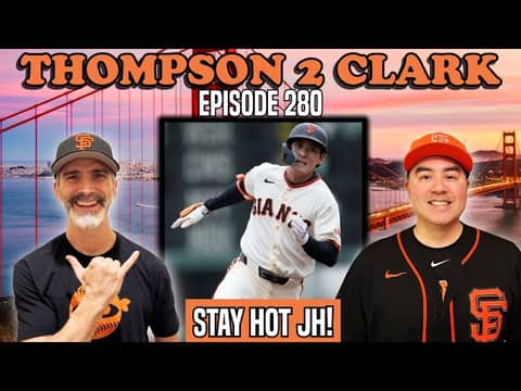 SF Giants Beat Dodgers! Jung Hoo Lee & Unsung Heroes Leading the Way | Thompson 2 Clark