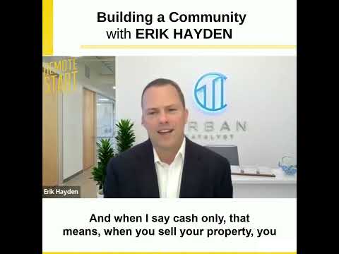E19 Building a Community with Real Estate Fund Manager Erik Hayden of Urban Catalyst